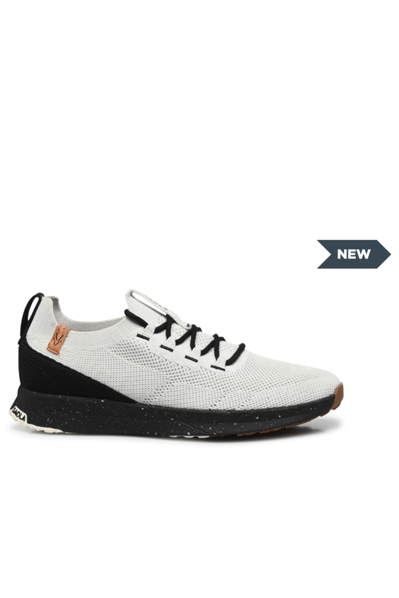 SAOLA Herren vegan Sneaker Herren Tsavo 3 WeiÃŸ Schwarz