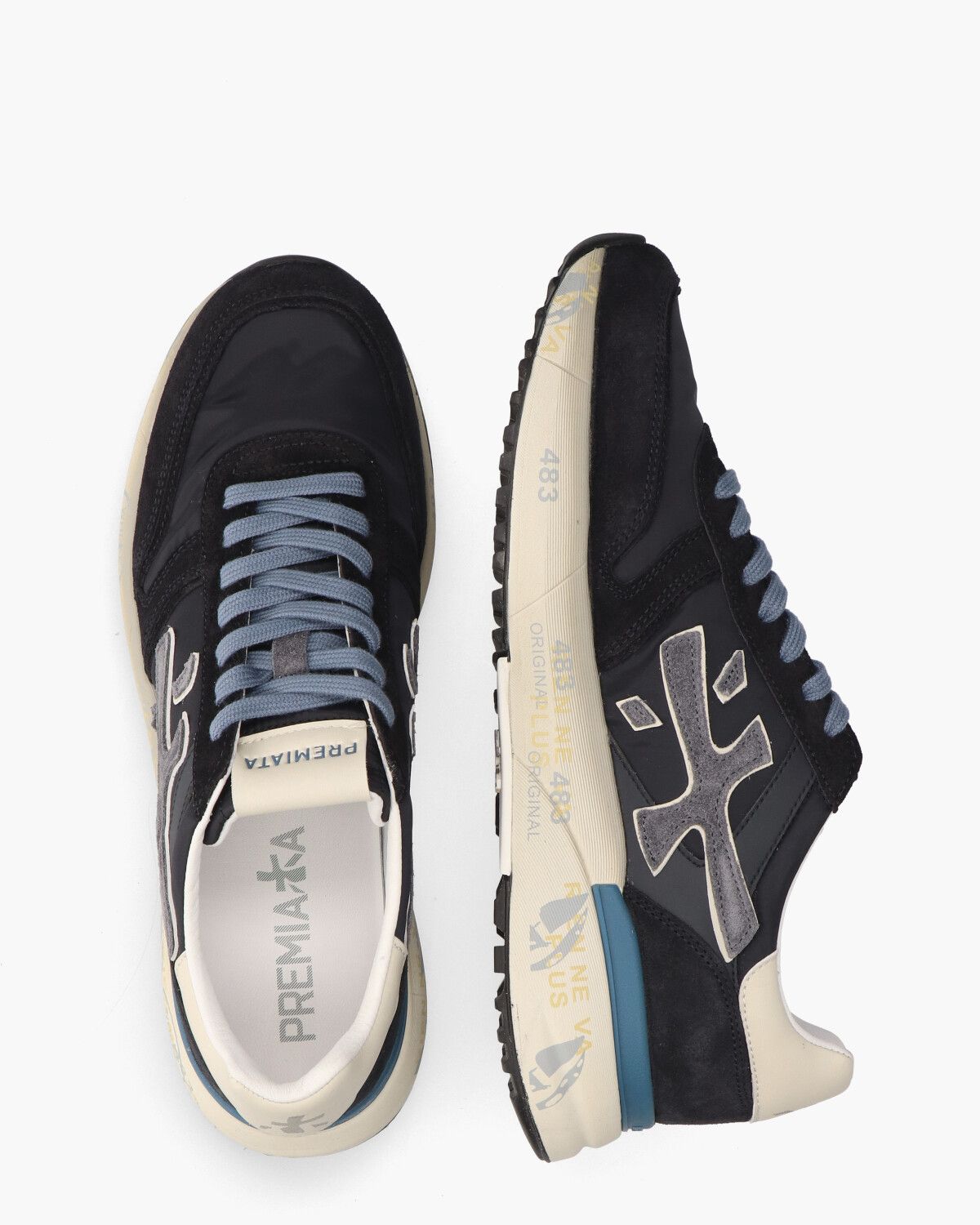 Premiata Mick 7716 Donkerblauw