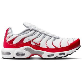 Nike Lage Sneakers  Air Max Plus White University Red