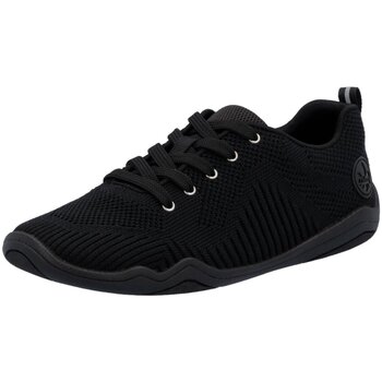 Rieker Sneakers , baarvoetschoen, veterschoen, lage schoen met enkelrandvering