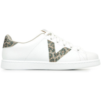 Victoria Sneakers  Tenis Piel Verutas Glit