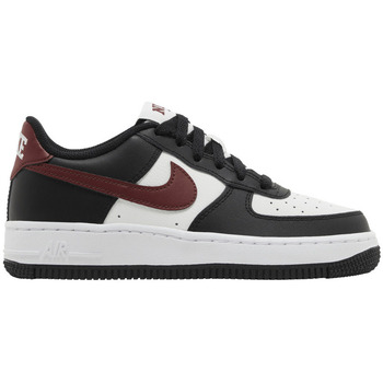 Nike Lage Sneakers  Air Force 1 Low White Dark Team Red (GS)