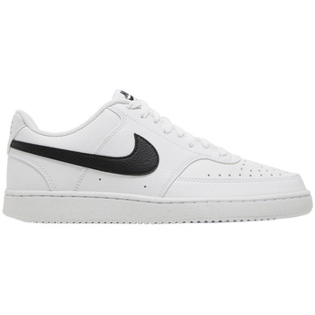 Nike Lage Sneakers  Court Vision Low Next Nature White Black