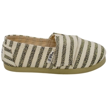 Paez Espadrilles  Gum Classic Kid - Surfy Lurex Ecru