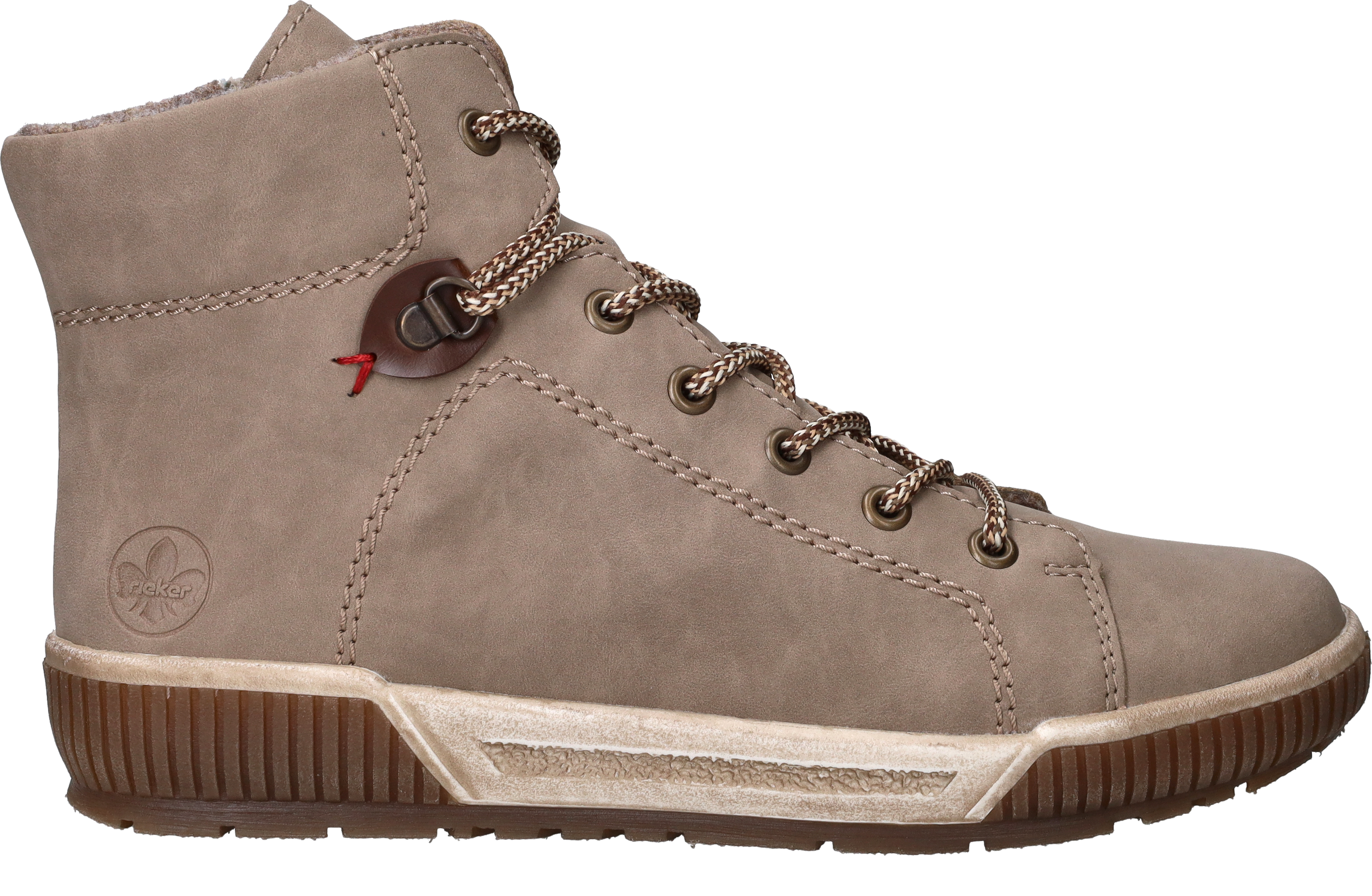 Rieker Hoge veterschoenen met uitneembare softfoam-binnenzool