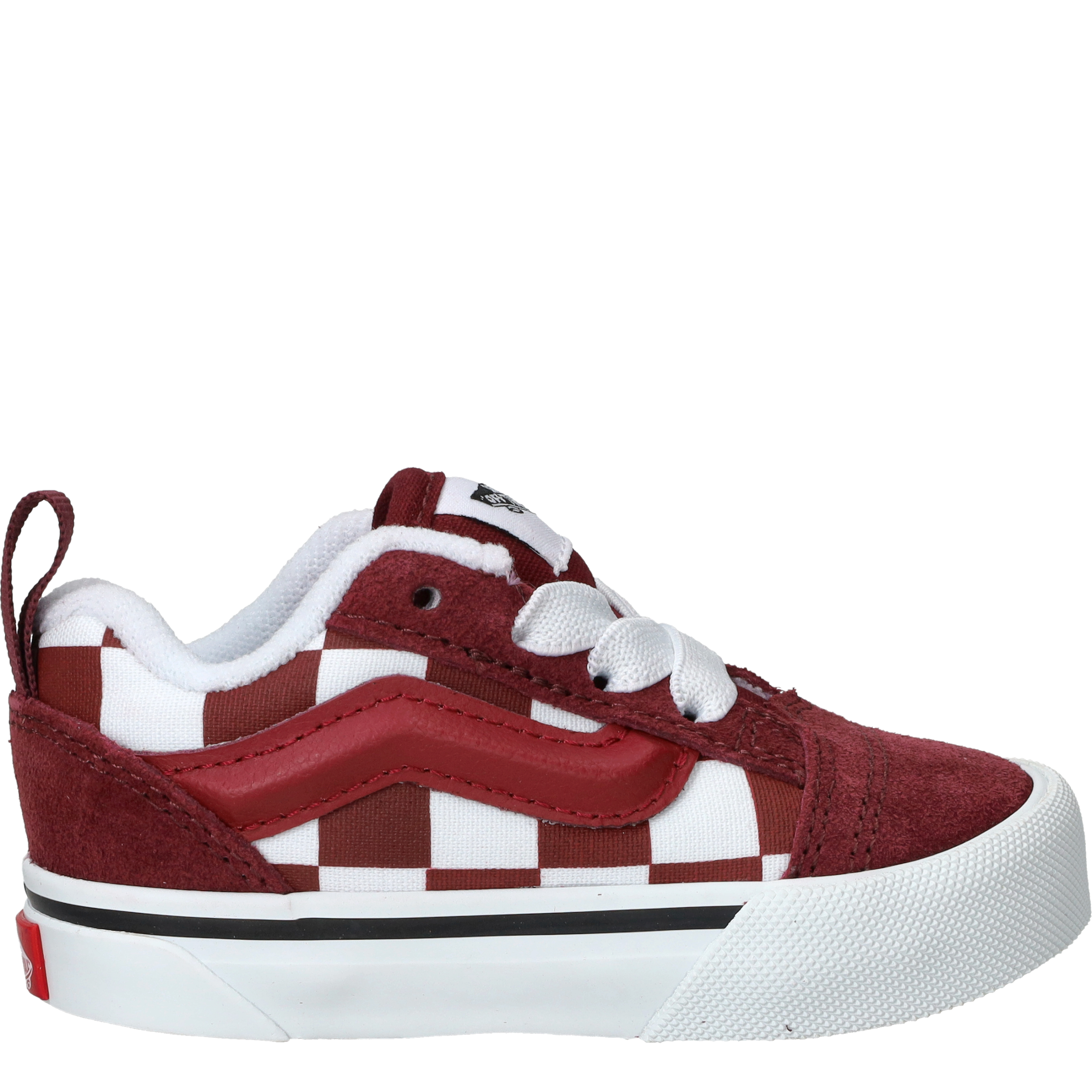 Vans Knu Skool Elastic Lace Jongens Rood