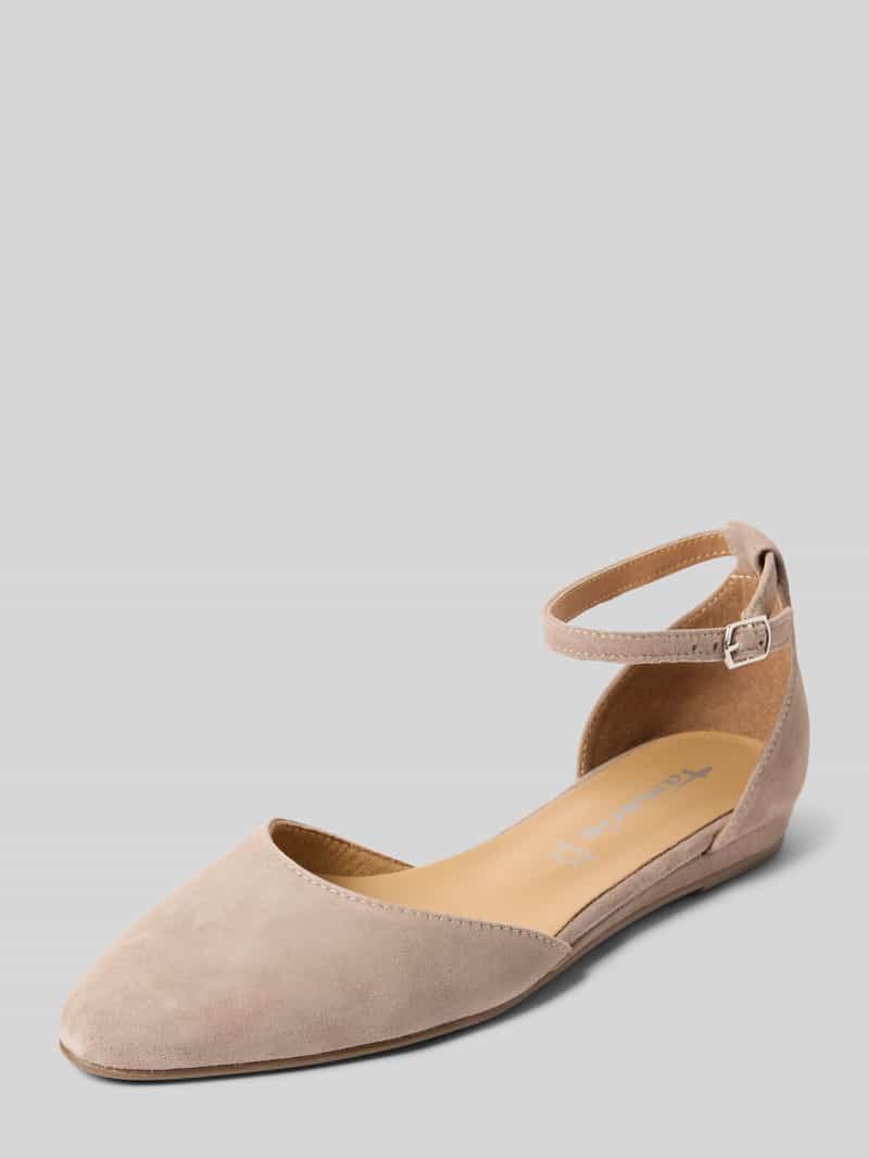 Tamaris Leren sandalen met doornsluiting