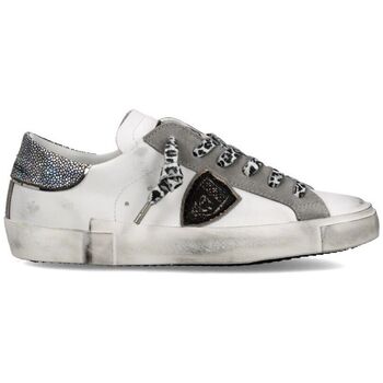 Philippe Model Lage Sneakers  PRLD VML2 PARIS X-METAL LEO_BLANC NOIR
