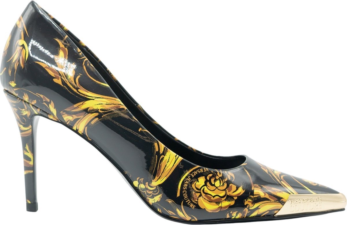 Versace Jeans  maat 38 - Fondo Scarlett Dis. S50 Dames Pump - Zwart