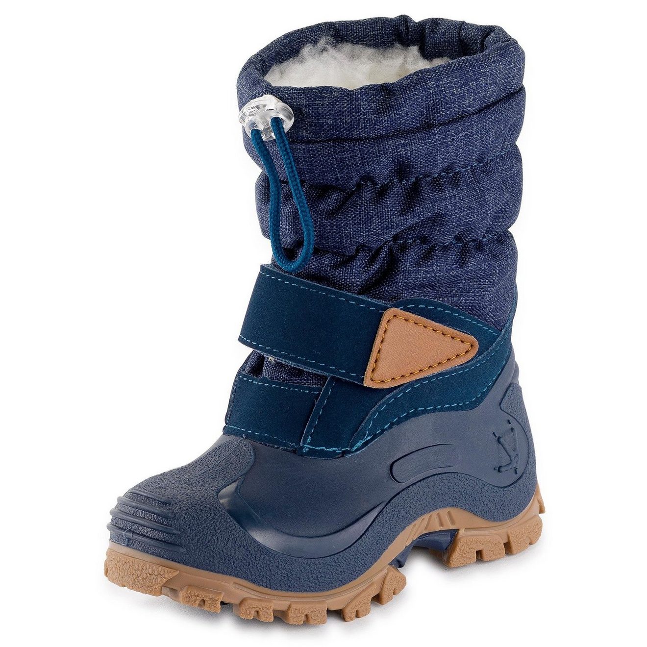 Lurchi Snowboots Finn Winterlaarzen met schapenwol, maat sjabloon te downloaden