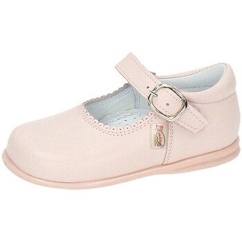 Bambineli Ballerina's  457 Merceditas piel con hebilla Rosa