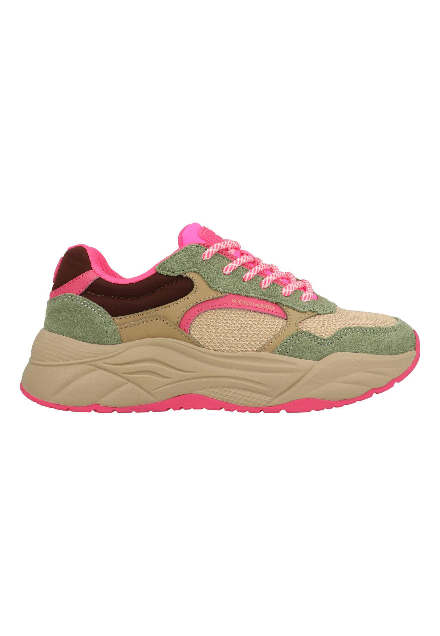 Scotch & Soda Celest 78.4102.01-S771 Groen / Multi Color 