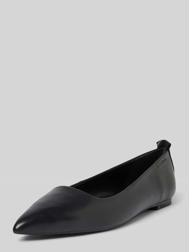 Marc O'Polo Ballerina's van fijn lamsleer met puntige neus