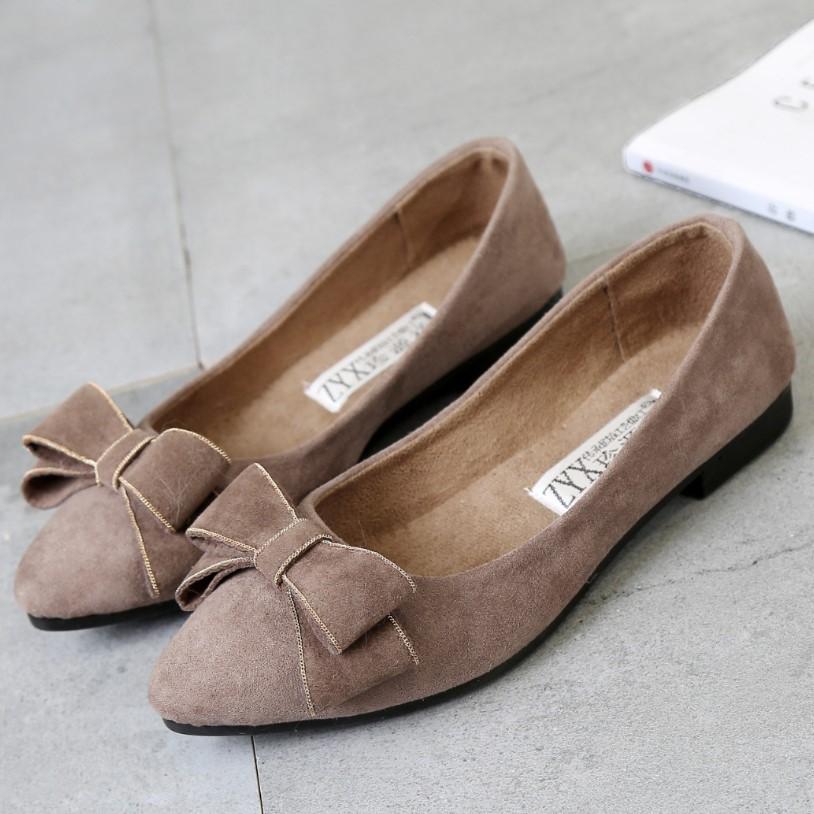Umsif Nieuwe vrijetijdsschoenen voor dames, platte hak met strik, ondiepe platte bodem, ademende vrijetijdsschoenen voor dames 38 kaki