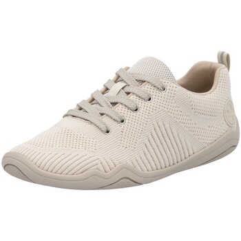 Rieker Sneakers , baarvoetschoen, veterschoen, lage schoen met enkelrandvering
