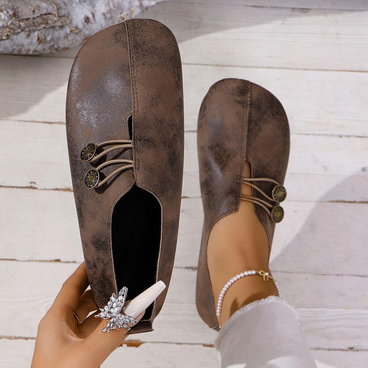 QGOOD Dames Flats Lente Casual Platte Sport Sneakers Dames Trend Mode Jurk Loafers Schoenen voor Dames 39EU/CN40