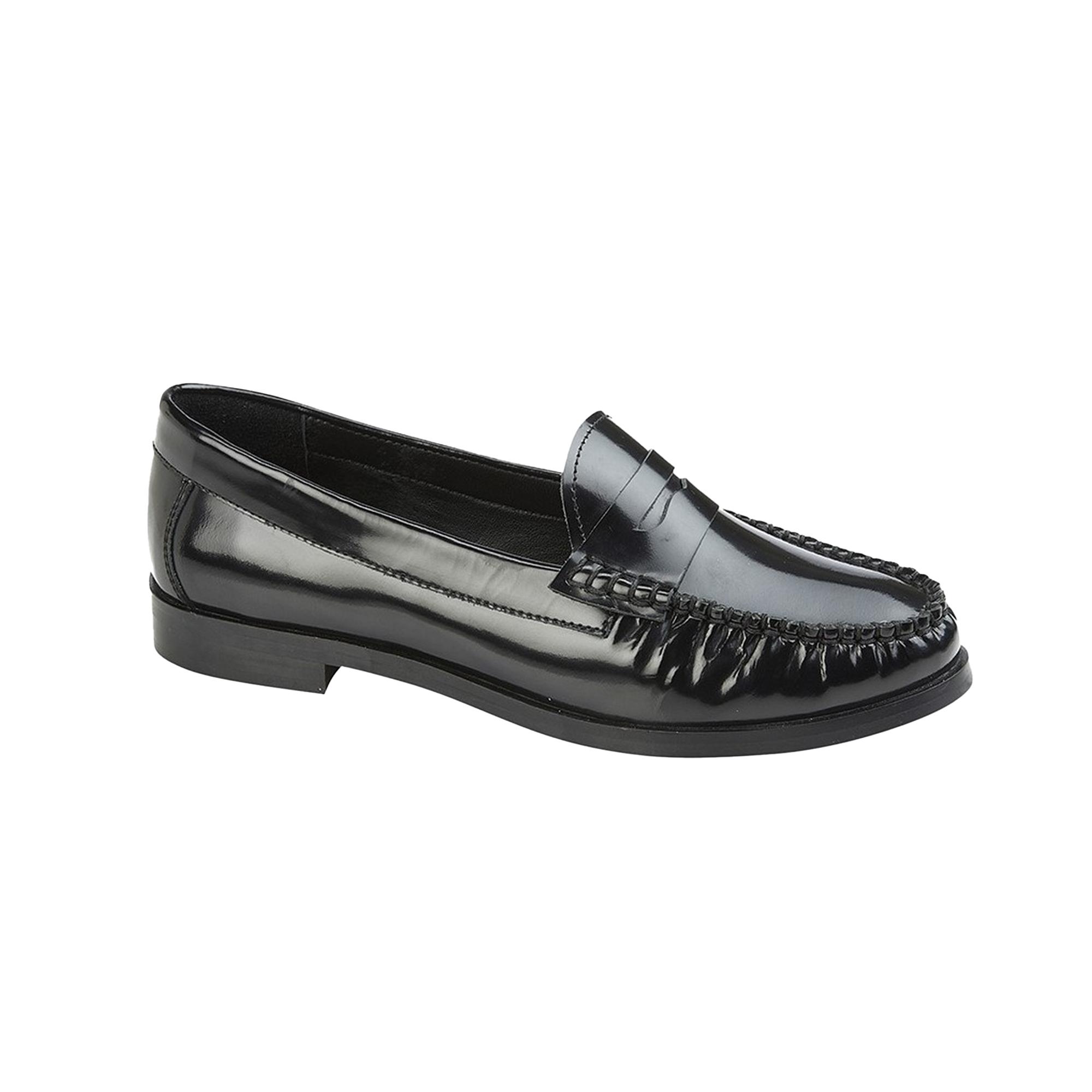 Cipriata dames/dames Nicolina leren loafers 7 UK