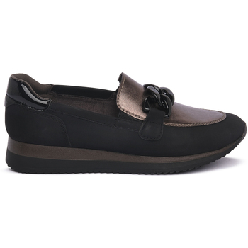 Jana Mocassins  BLK PEWTER