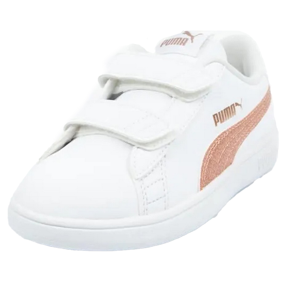 Puma Kinderen/kinderen smash ecologische leren trainers