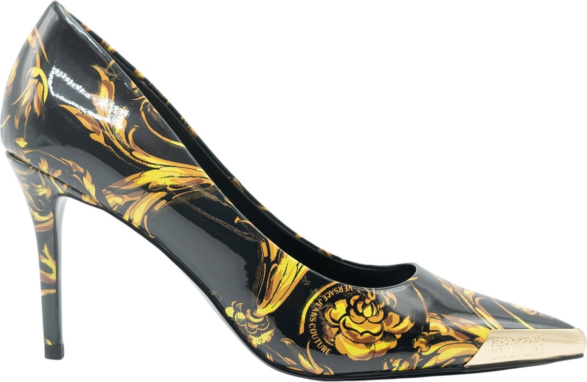 Versace Jeans  maat 41 - Fondo Scarlett Dis. S50 Dames Pump - Zwart/Goud