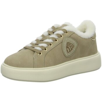 Blauer Lage Sneakers  -