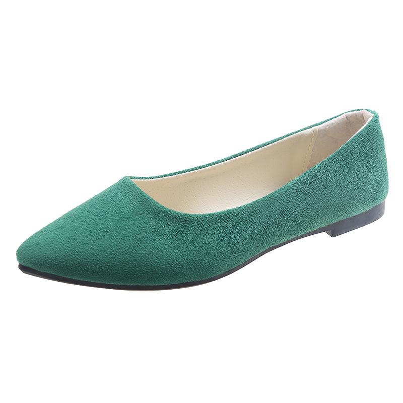 Ayseguney Footwear Mode Dames Loafers met puntige neus, Bootschoenen, Ballet Casual Flats Schoenen 35