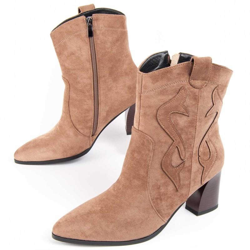BOZOOM Botín De Tacón Para Mujer.  Montevita  Cacera  100943 38