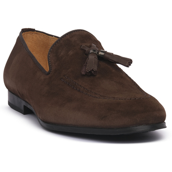 Exton Mocassins  CAMOSCIO TERRA PIUMA CACAO