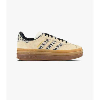 Adidas Lage Sneakers  Gazelle Bold Cream Black Leopard (Women's)