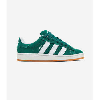 Adidas Lage Sneakers  Campus 00s Dark Green White (Kids)