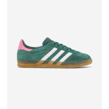 Adidas Lage Sneakers  Gazelle Indoor Collegiate Green Lucid Pink (Women's)
