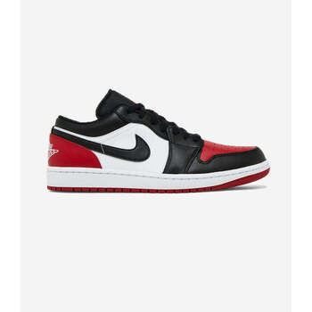 Nike Lage Sneakers  Jordan 1 Low Bred Toe 2.0
