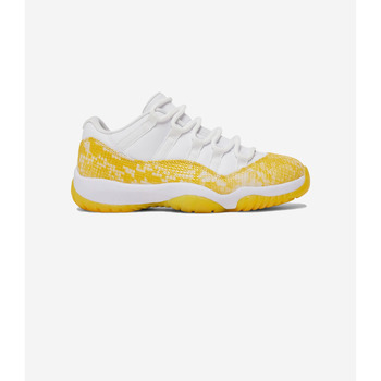 Nike Lage Sneakers  Jordan 11 Retro Low Yellow Snakeskin (Women's)