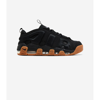 Nike Lage Sneakers  Air More Uptempo Low Black Gum