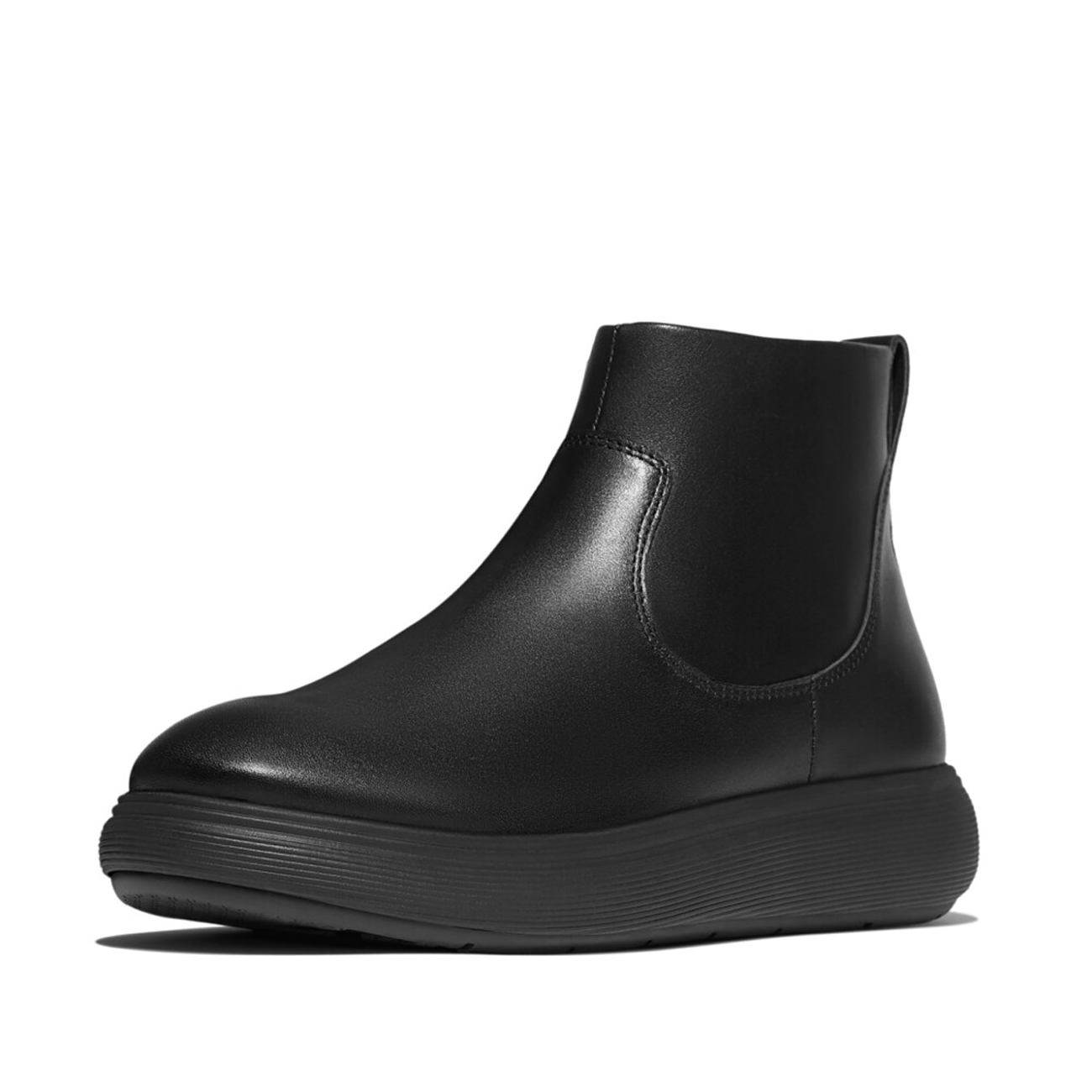 FitFlop Iq-comff leather zip ankle boots