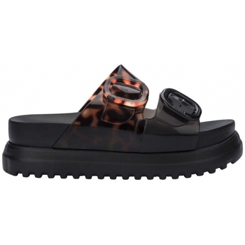 Melissa Sandalen  Cozy Platform - Black/Clear Tortoise