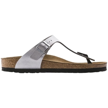 Birkenstock Sandalen  Gizeh Birko-Flor Regular - Silver