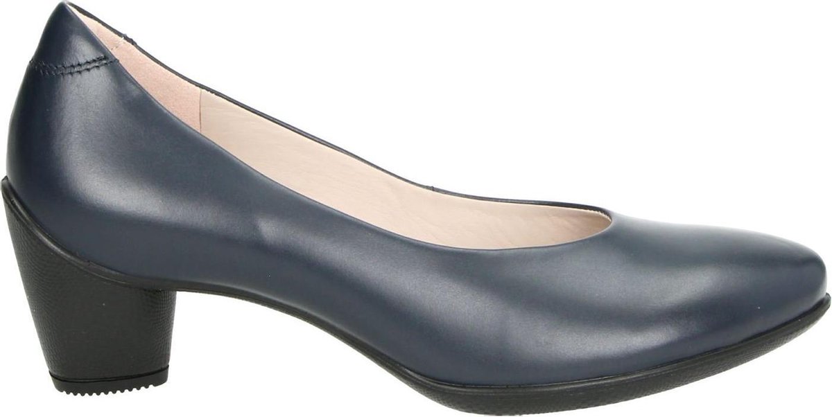 ECCO  maat 40 - dames pump. - Blauw