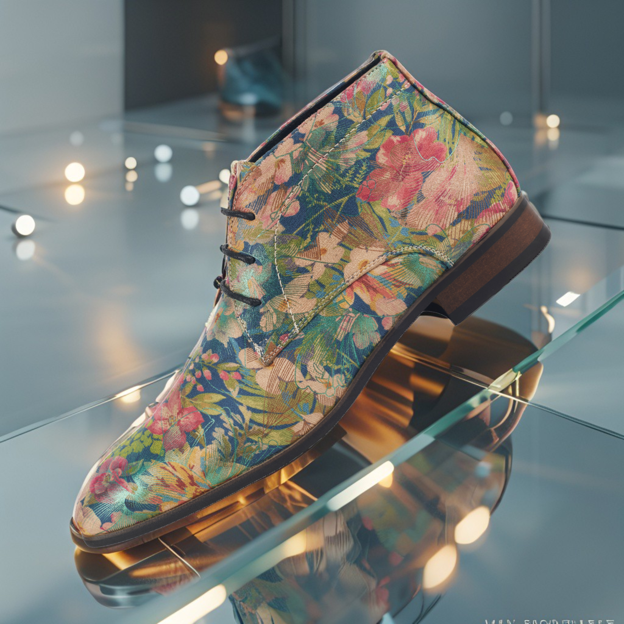 Lureaux Botanical Dream High  - Handgemaakte Nette Schoenen Voor Heren