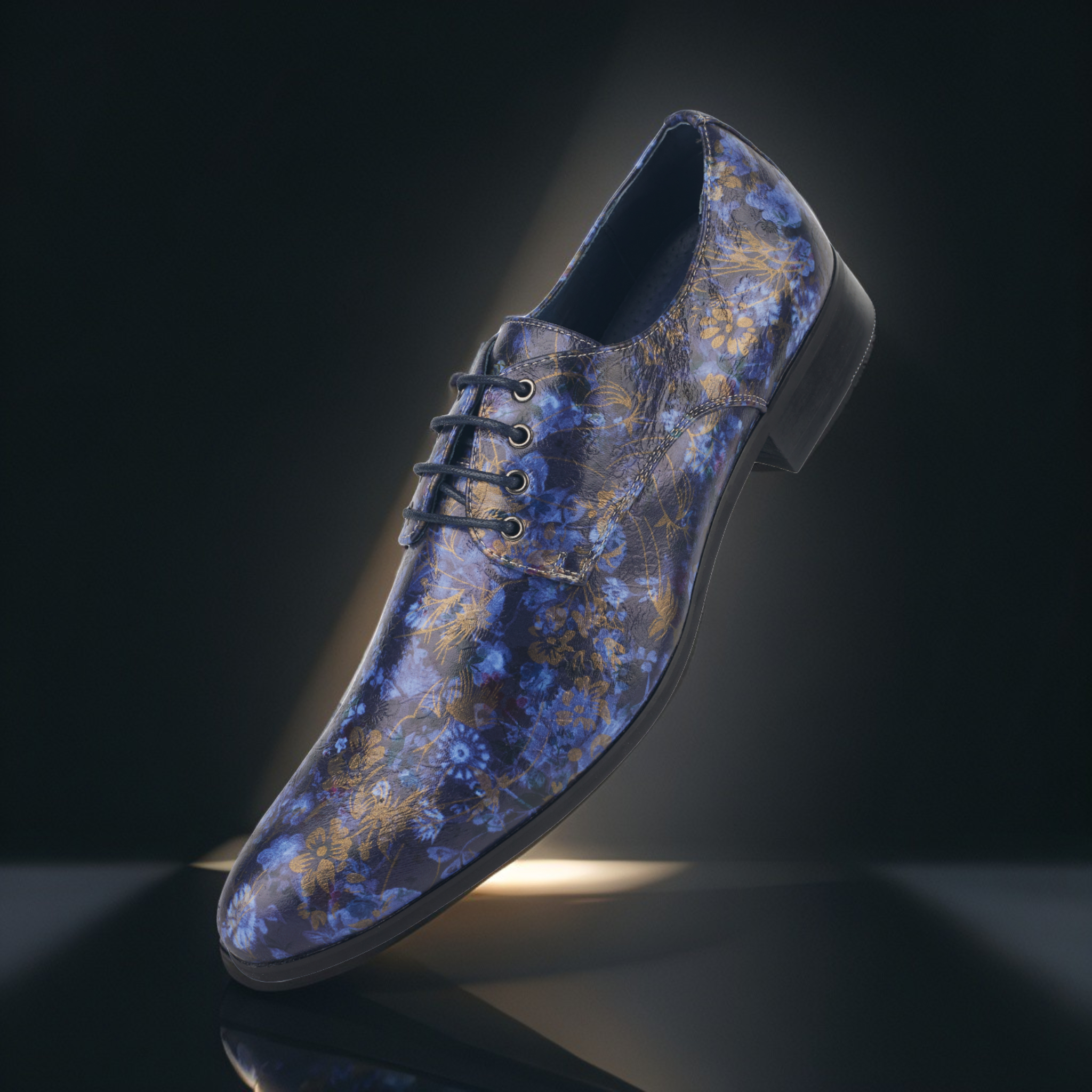 Lureaux The Blue Botanist  - Handgemaakte Nette Schoenen Voor Heren