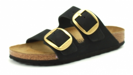 Stoute-schoenen.nl Birkenstock Arizona Big Buckle Zwart BIR71