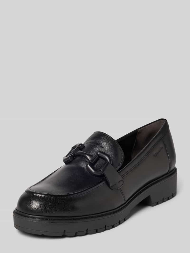 Tamaris Loafers van echt leer