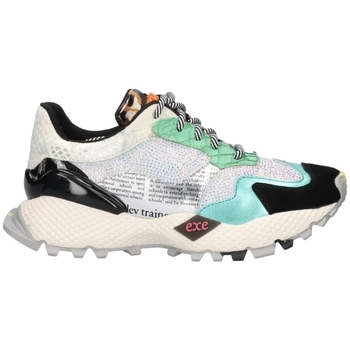 Exé Shoes Lage Sneakers  EXÉ Sneakers 8830-1 - Black/Aqua Green