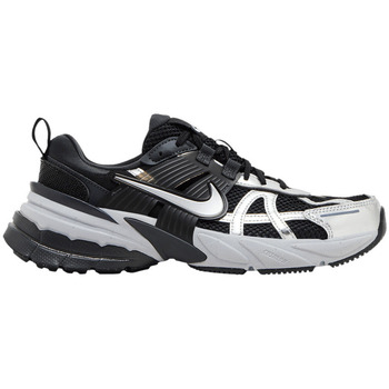 Nike Lage Sneakers  V2K Run Black Metallic Silver (Women's)