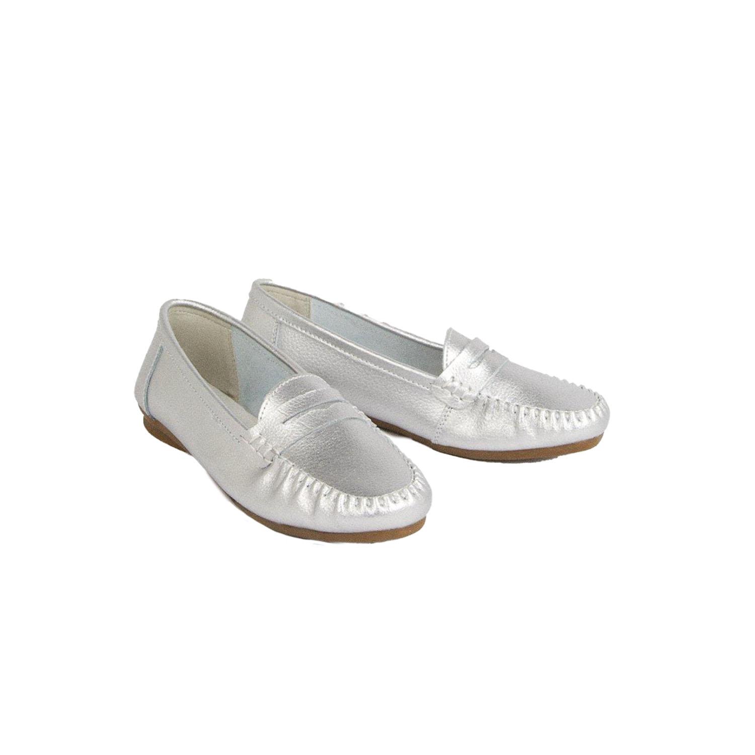 Pertemba FR - Apparel Goed voor de enige dames/dames Nessa lederen loafers 5 UK