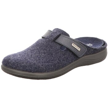 Rohde Pantoffels Bari pantoffel, klomp met klittenbandriem, in comfortbreedte g