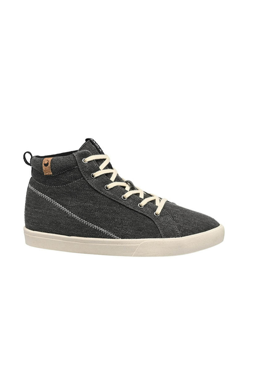 SAOLA Damen vegan Sneaker Damen Wanaka Canvas Dunkelgrau
