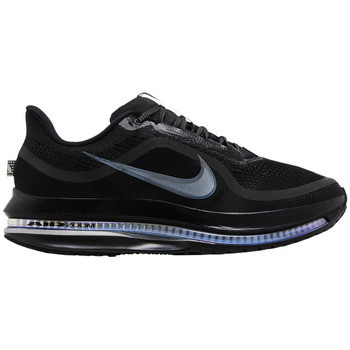 Nike Lage Sneakers  Air Zoom Pegasus Premium Black Metallic Silver