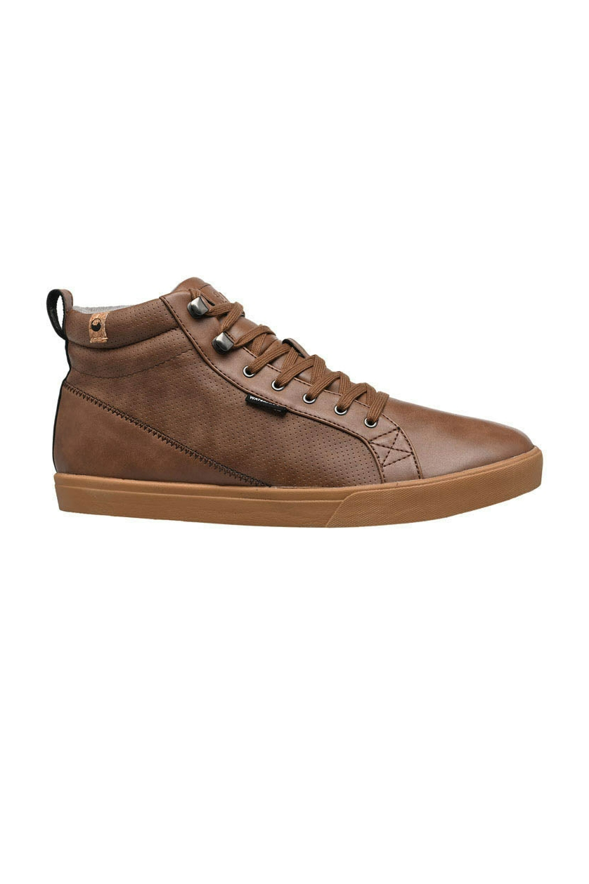 SAOLA Herren vegan Sneaker Herren Wanaka Waterproof Chocolate