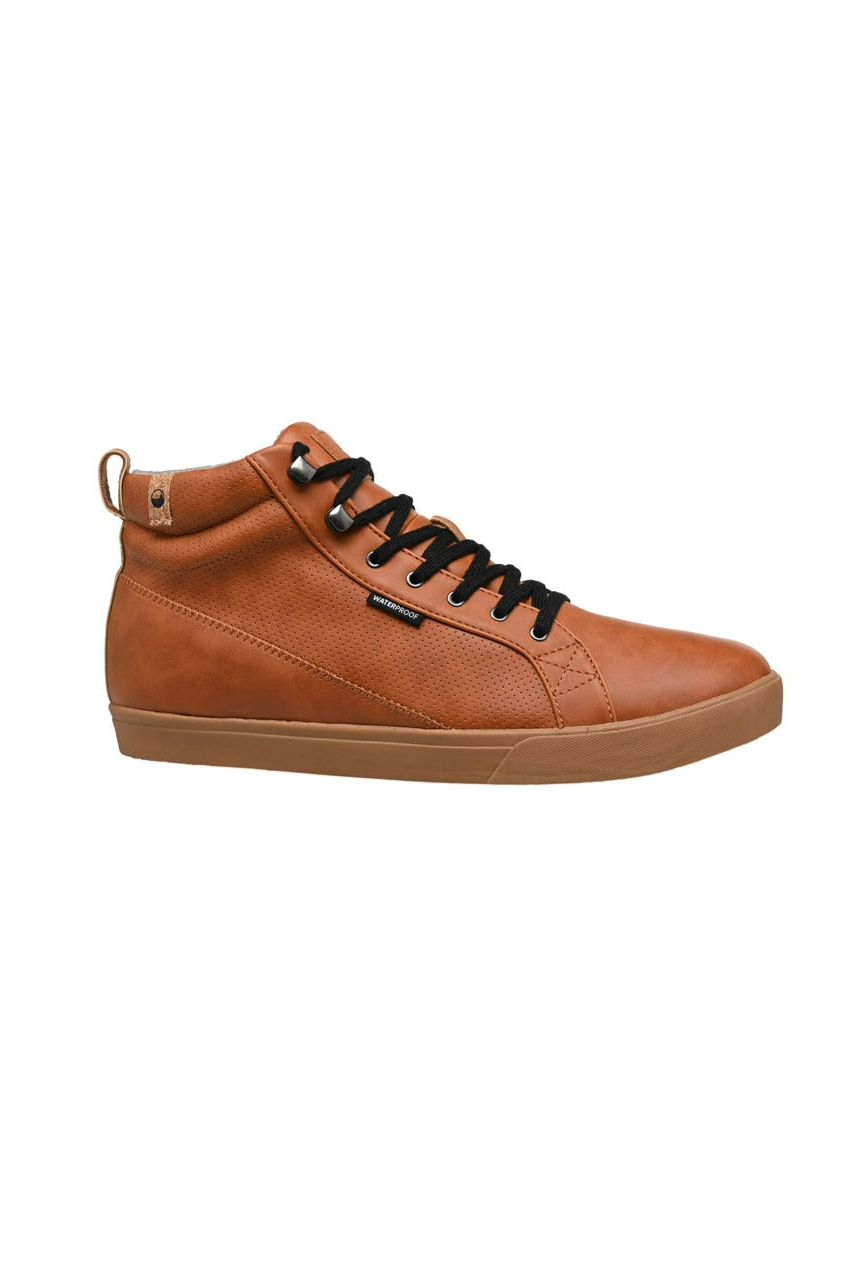 SAOLA Herren vegan Sneaker Herren Wanaka Wasserdicht Karamell
